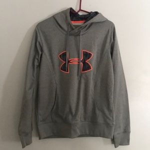 Grey Under Armour hoodie